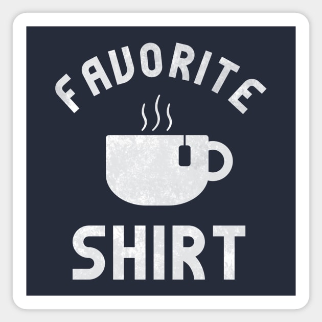 Funny Tea Caffeine Pun T-Shirt Sticker by happinessinatee